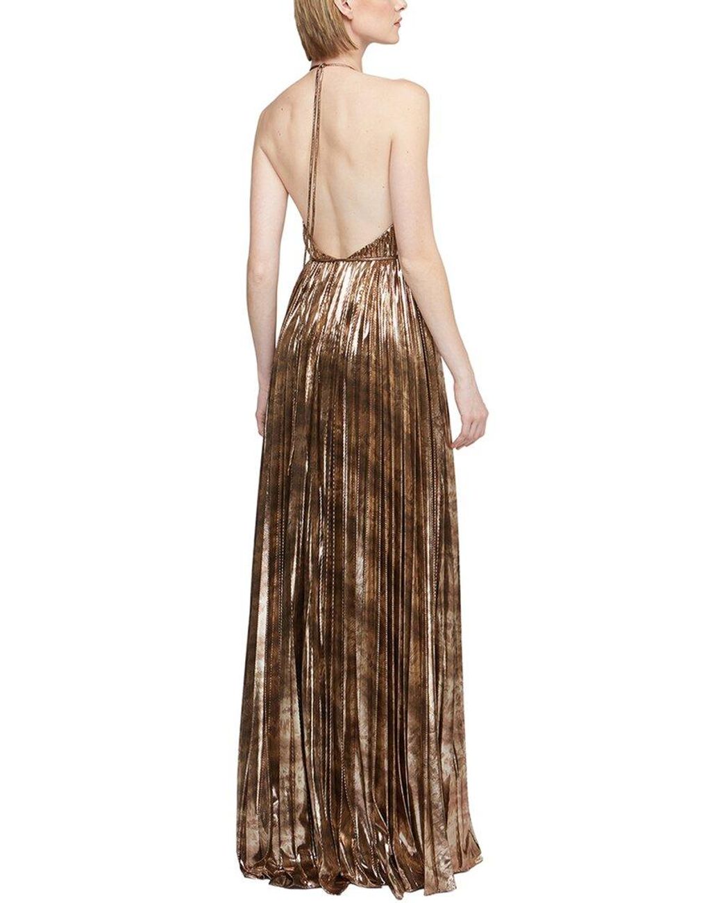 Halston Heritage Natural Maxine Gown