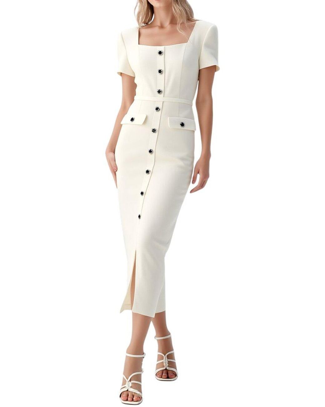 Kayla Paris White Dress