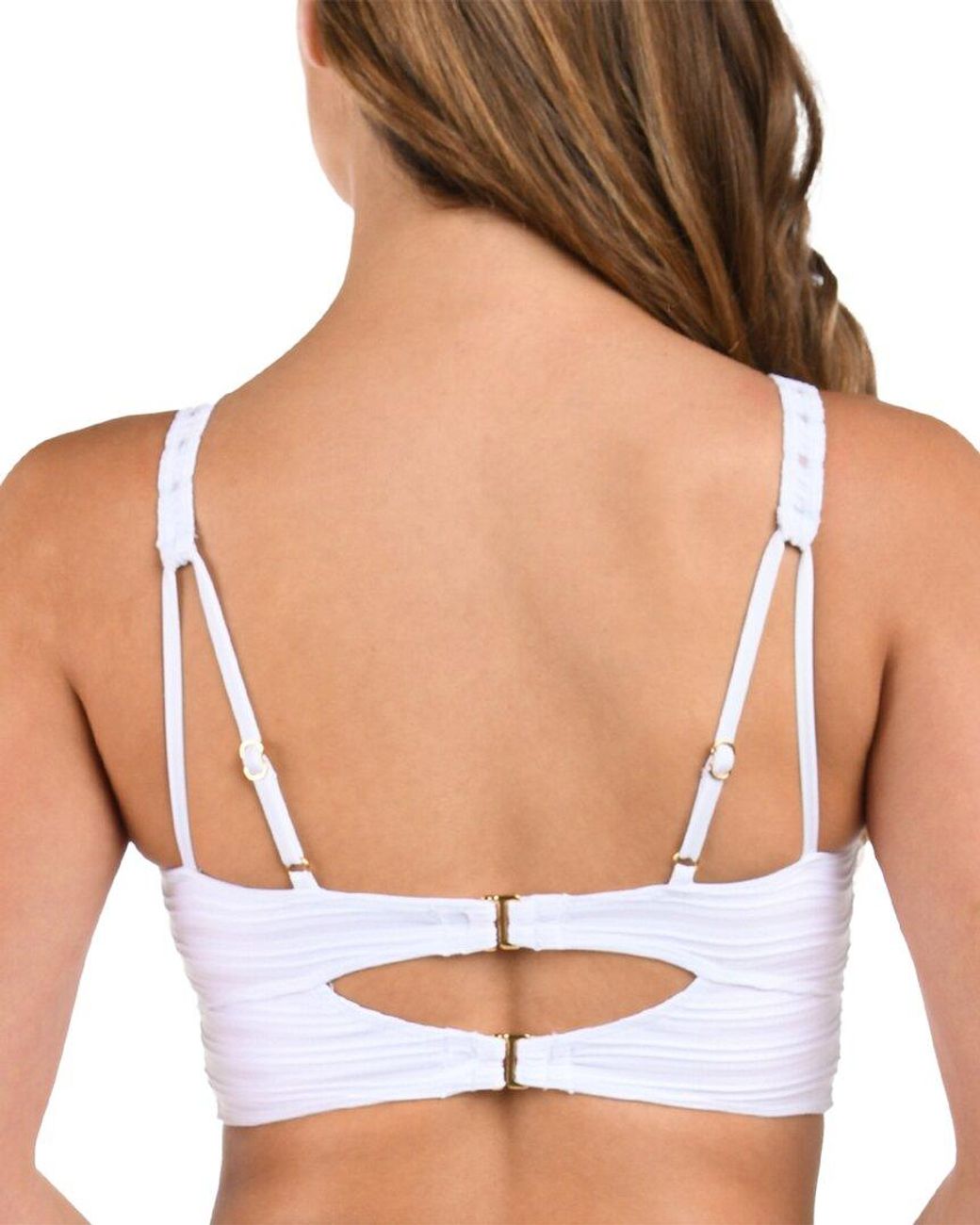 La Blanca White Swim Top