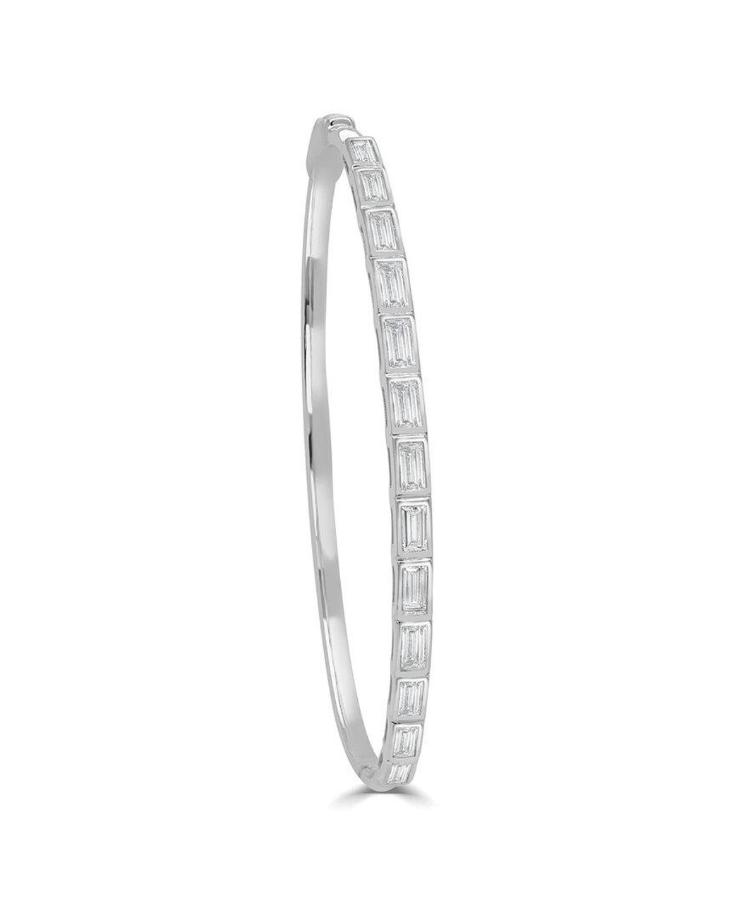 Sabrina Designs White 14K 1.51 Ct. Tw. Diamond Stackable Bangle
