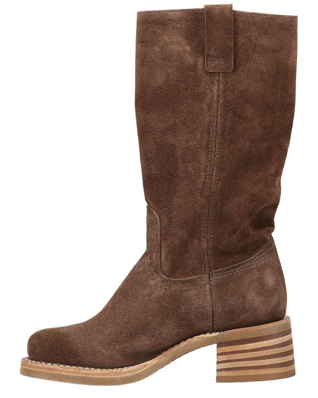 Frye Brown Campus 12In Suede Boot