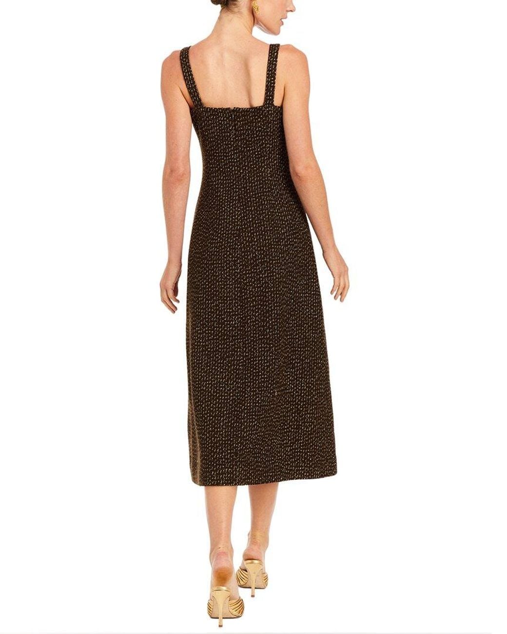 mestiza Brown Espresso Midi Dress