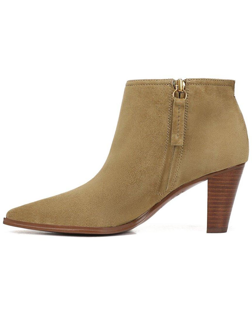 Franco Sarto Brown L-Josiah Leather Bootie