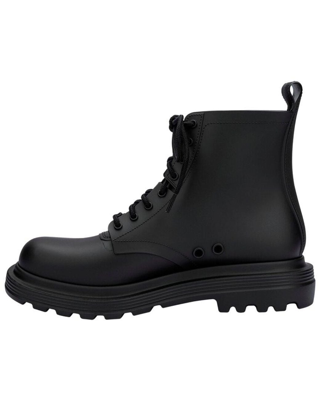 Melissa Black Coturno Boot