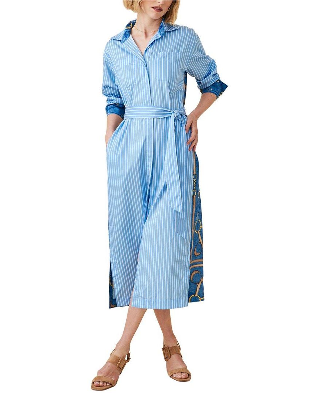 J.McLaughlin Blue Quince Dress