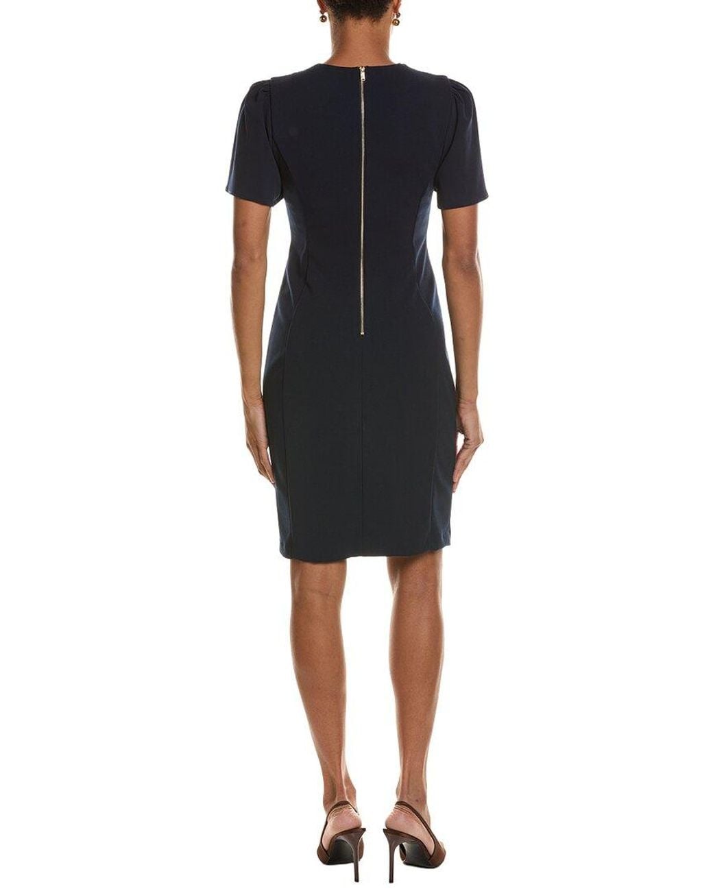 DKNY Black Sheath Dress
