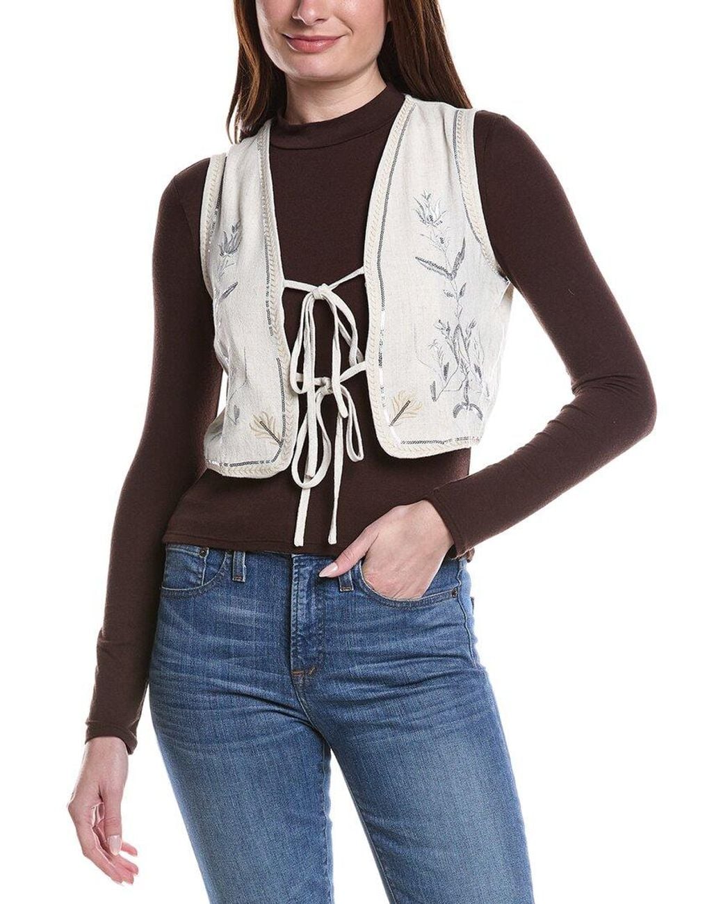 ANNA KAY Blue Meryle Vest