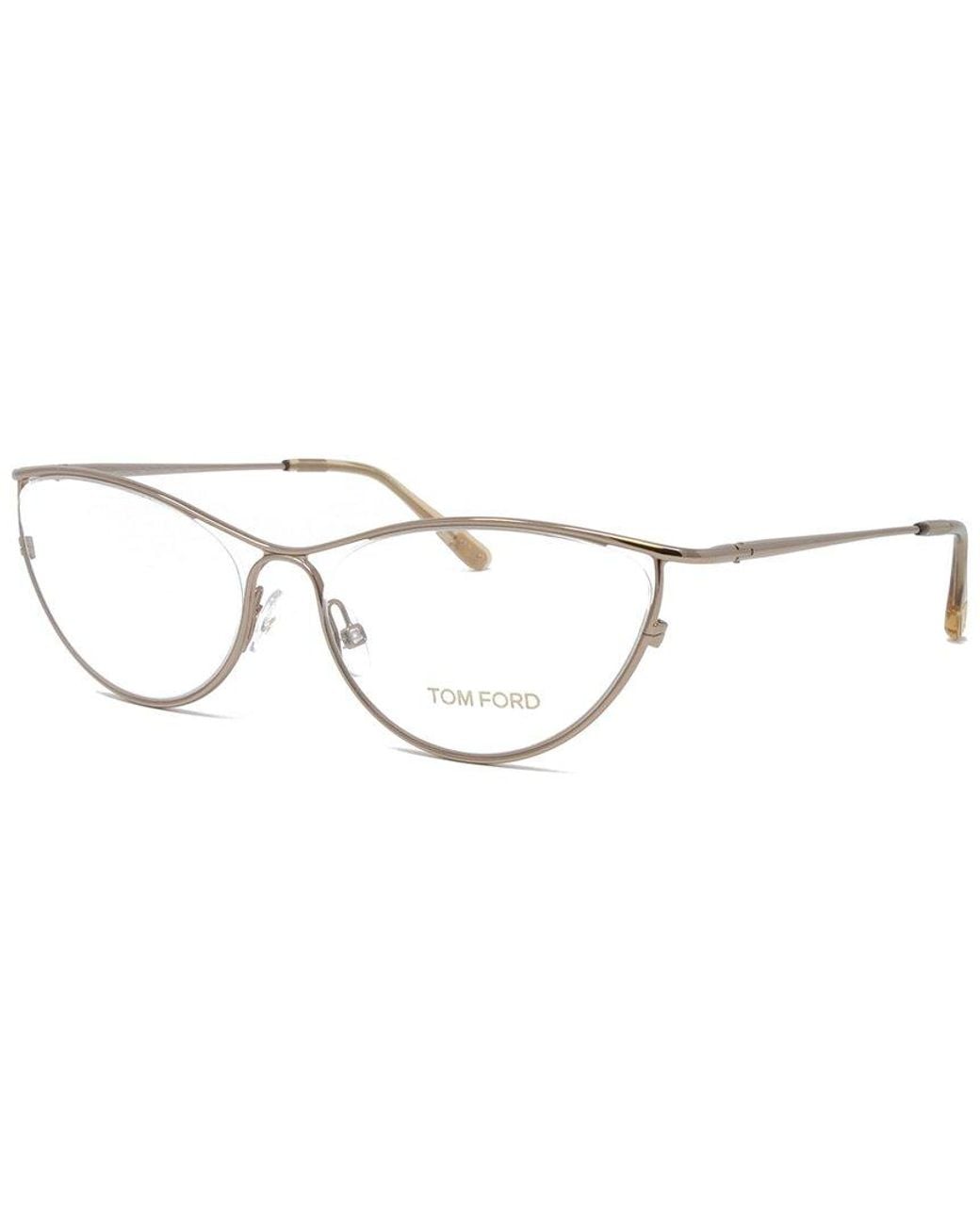 Tom Ford Metallic Ft5214V 55Mm Optical Frames