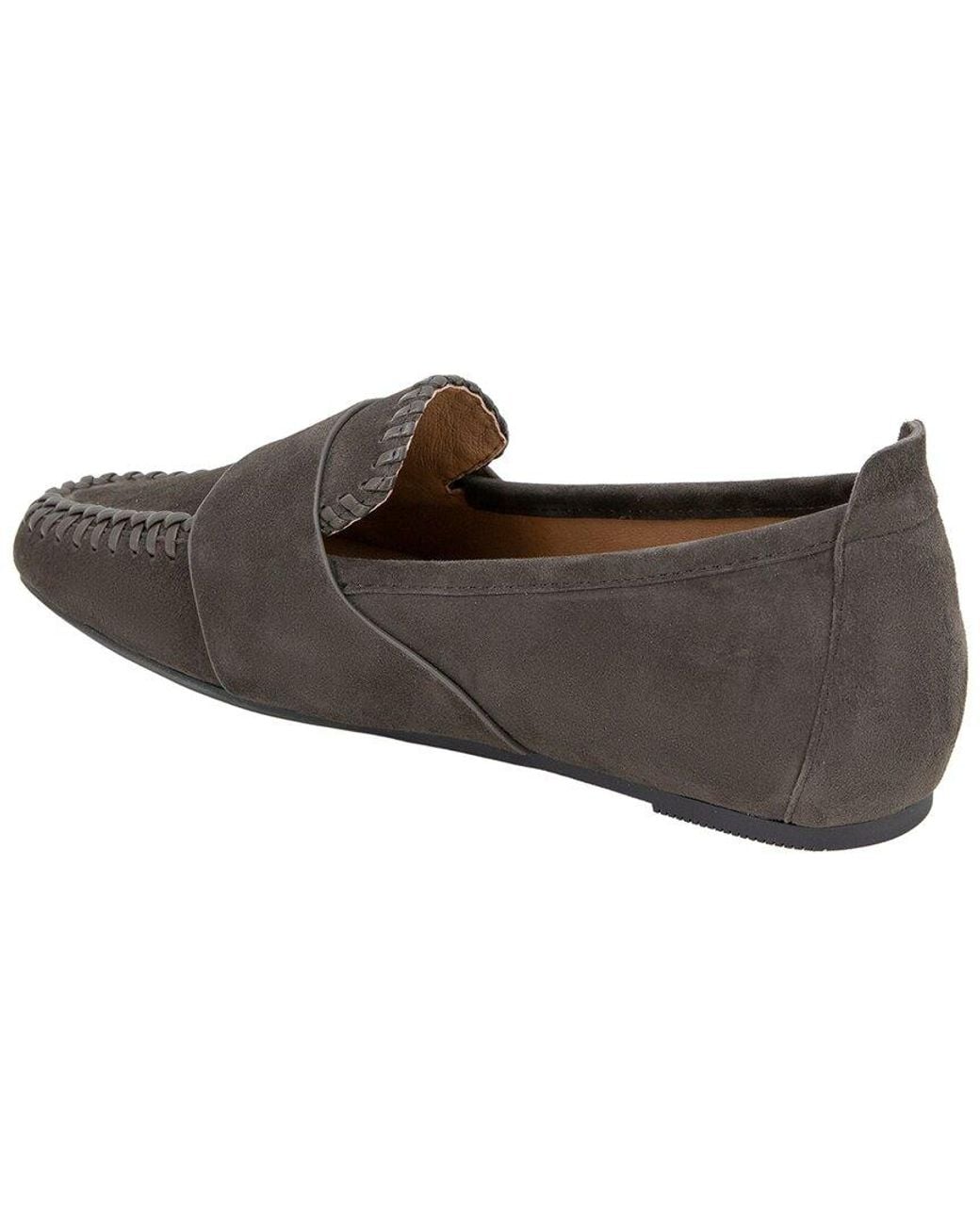 Gentle Souls Brown Sandra Suede Flat