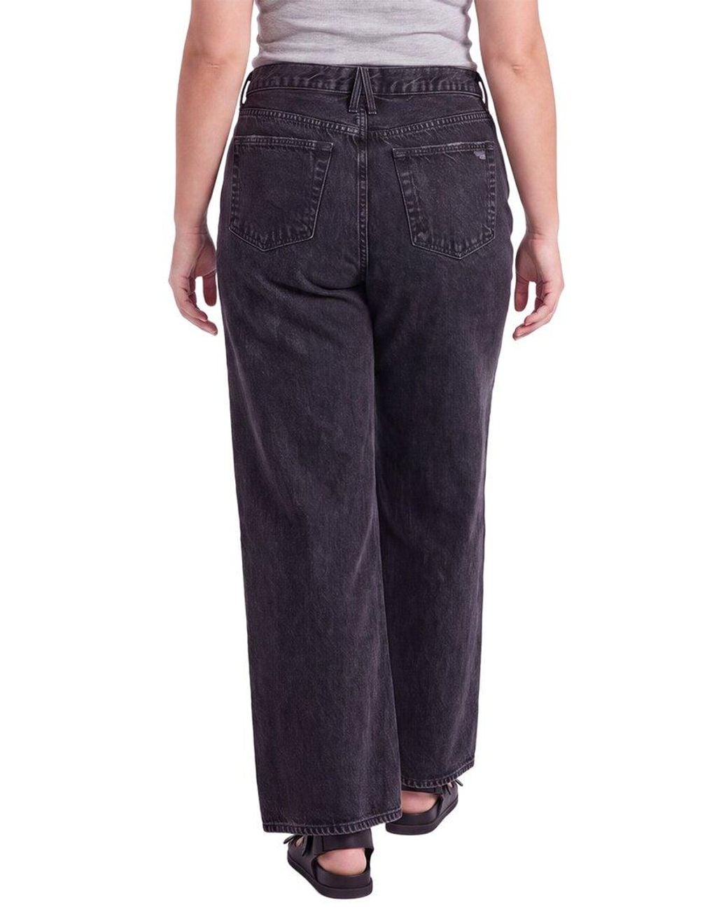 SLVRLAKE Denim Blue Denim Mica Wide Leg Jean