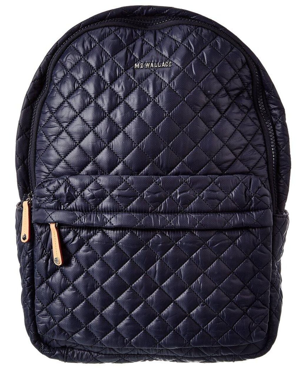 MZ Wallace Blue Metro Nylon & Leather Backpack Deluxe