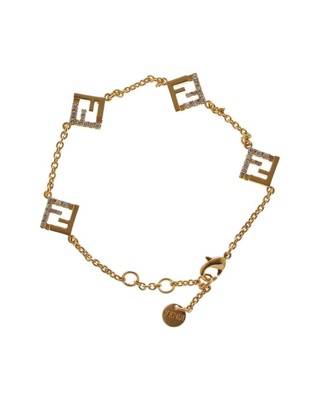 Fendi Metallic Forever Bracelet