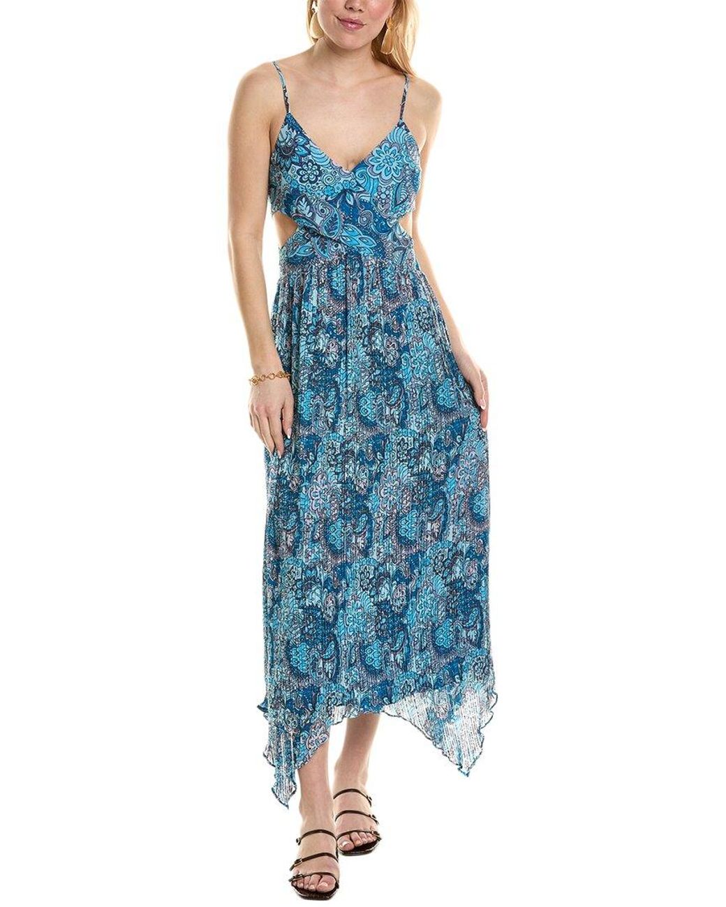Ramy Brook Blue Moor Maxi Dress