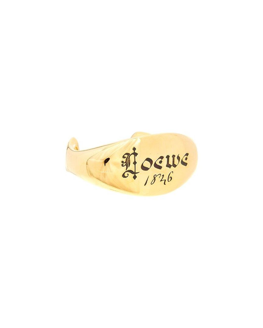 Loewe Metallic Signet Cuff