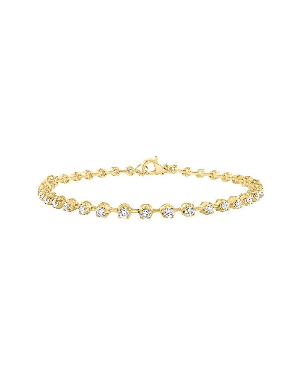 Effy Fine Jewelry White 14K 1.42 Ct. Tw. Diamond Bracelet