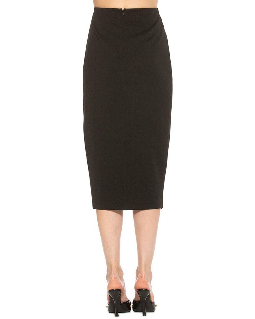 Alexia Admor Black Zayla Pencil Skirt