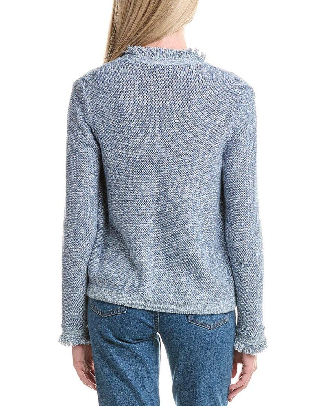 J.McLaughlin Blue Simone Sweater