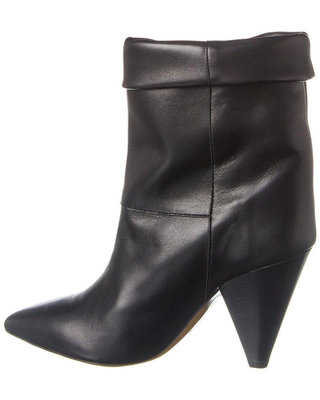 Isabel Marant Gray Luido Leather Bootie