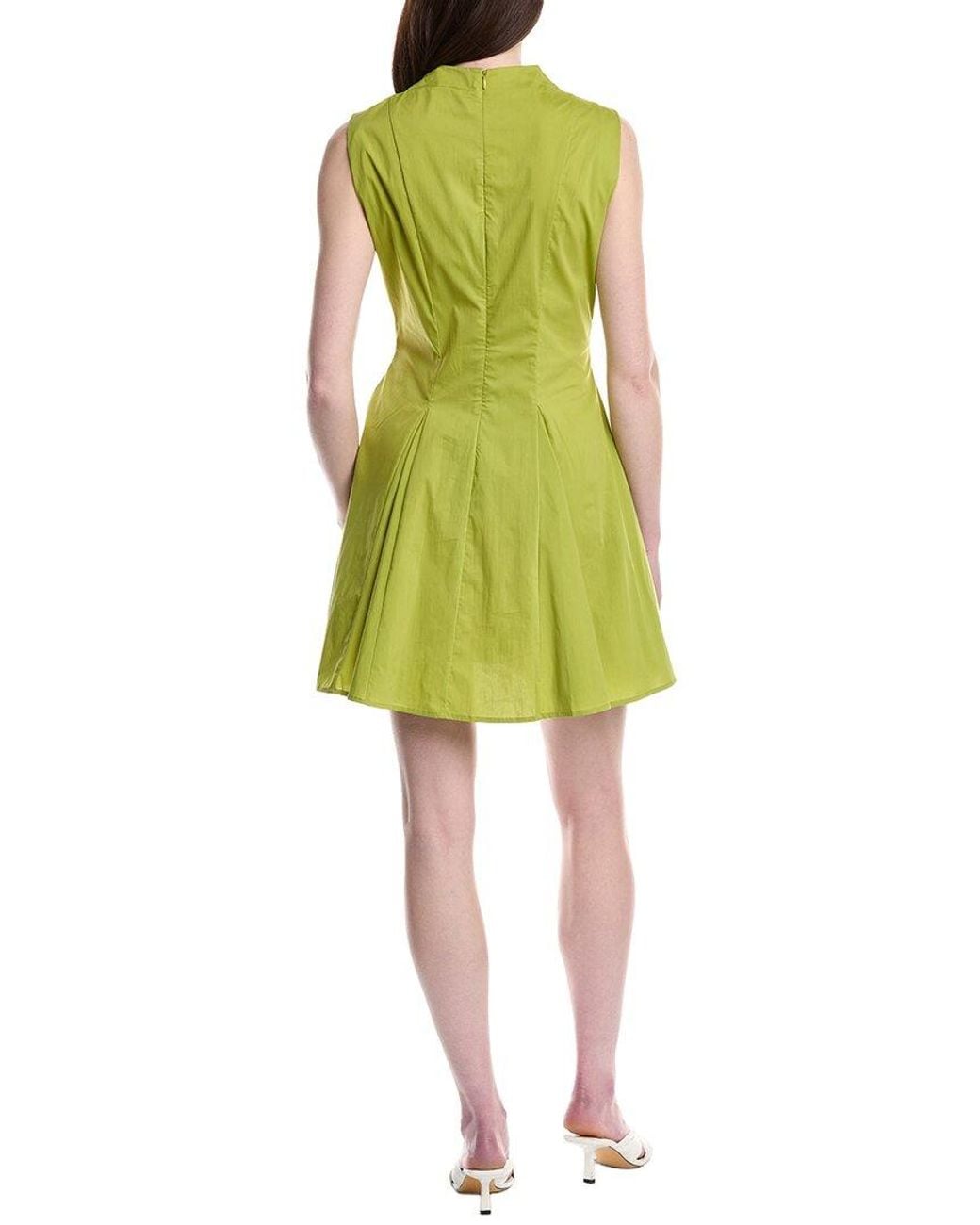 CROSBY BY MOLLIE BURCH Yellow Declan A-Line Dress