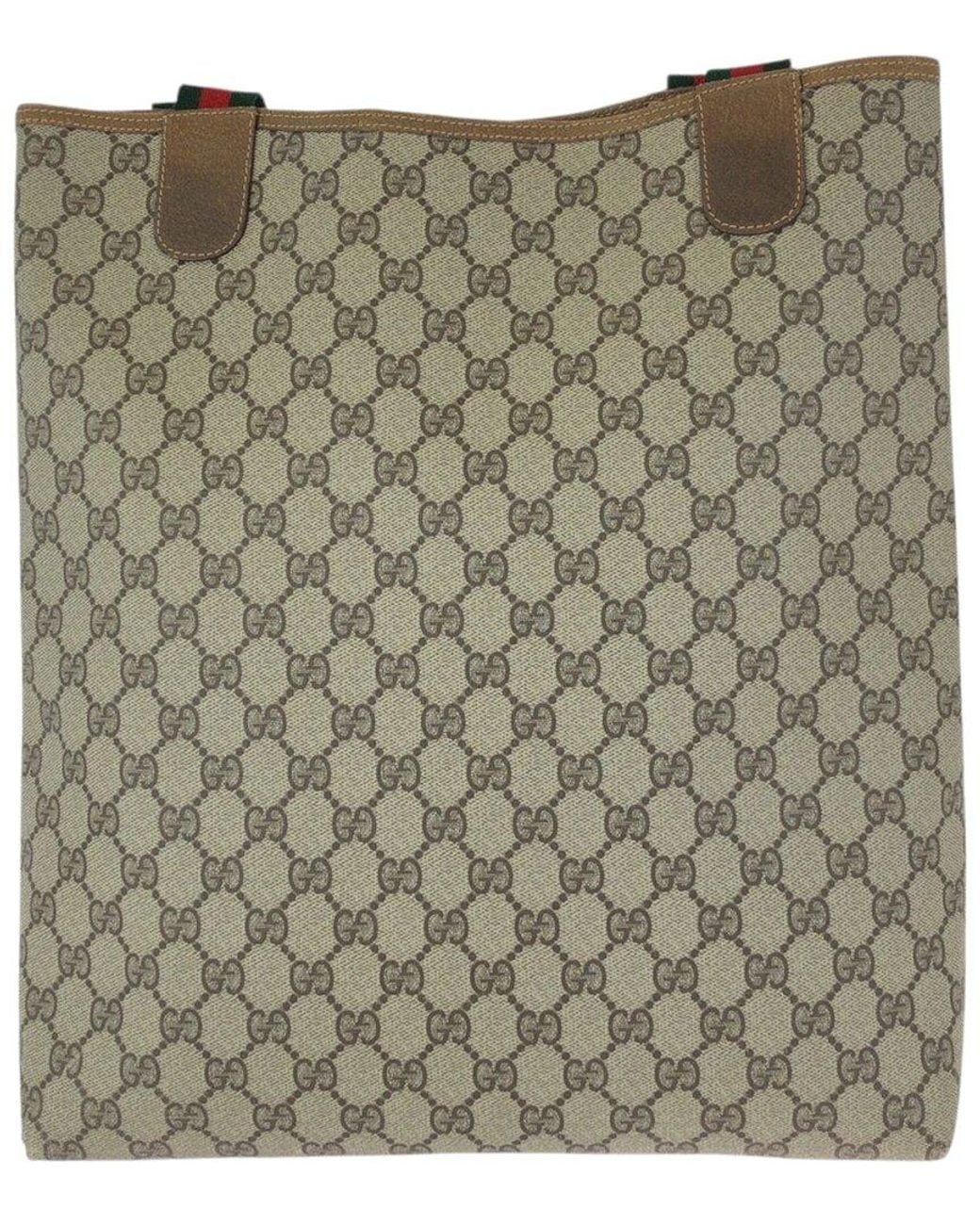 Gucci Multicolor Gg Supreme Canvas Tote (Authentic Pre-Loved)