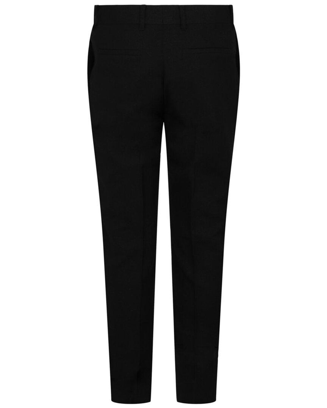 Givenchy Black Slim-Fit Tailored Wool Trouser for men