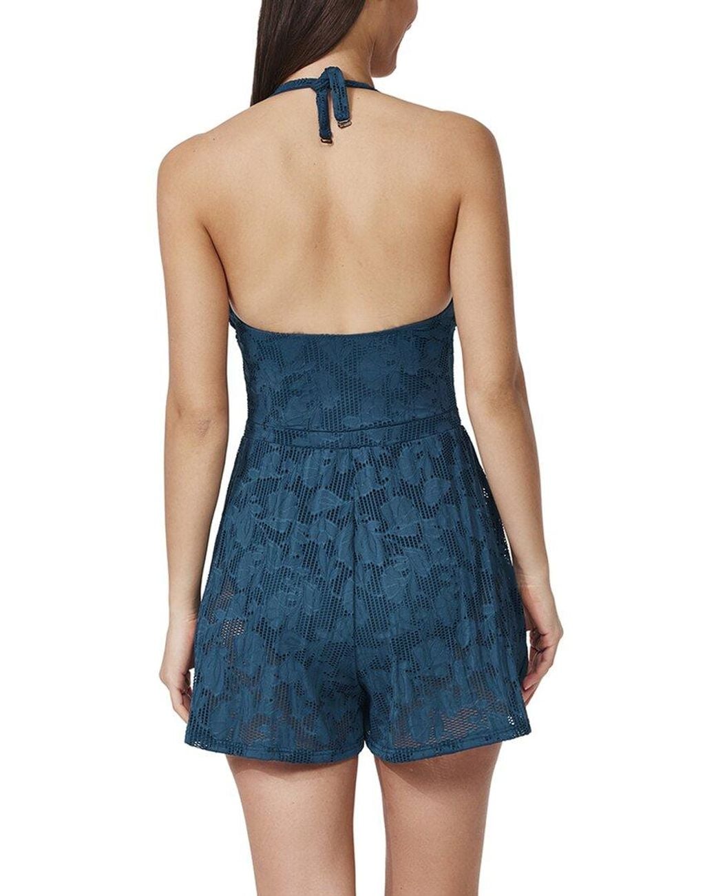 Gottex Blue Jolene Swim Romper
