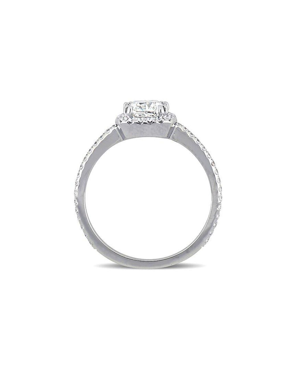 Rina Limor White 14K 1.32 Ct. Tw. Diamond Halo Ring