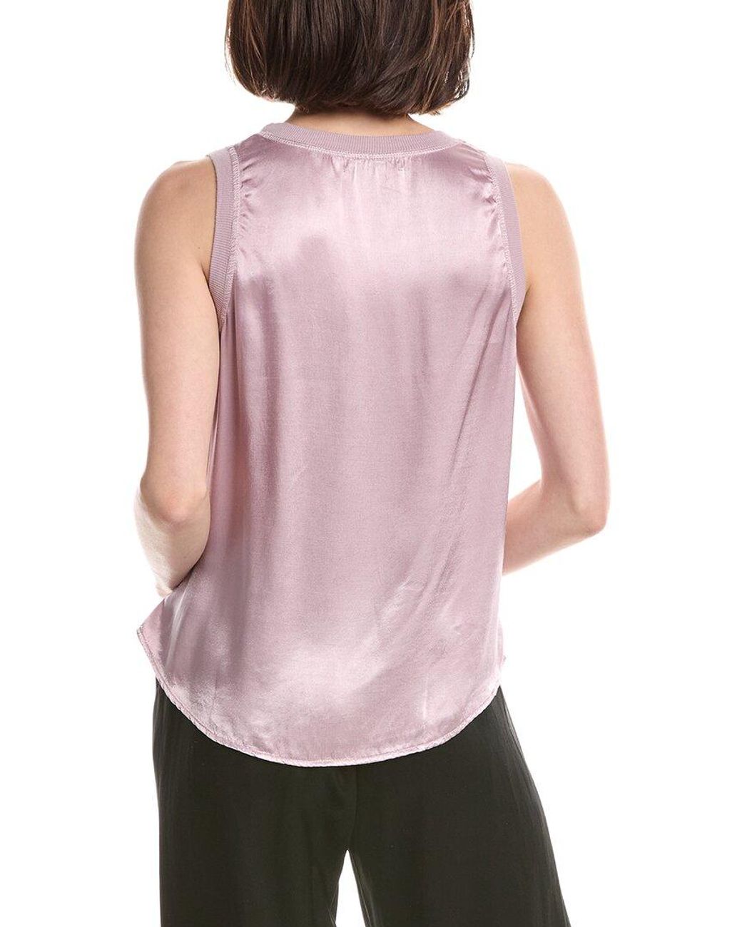 Michael Stars Shay Rib Binding Tank in Purple | Lyst UK