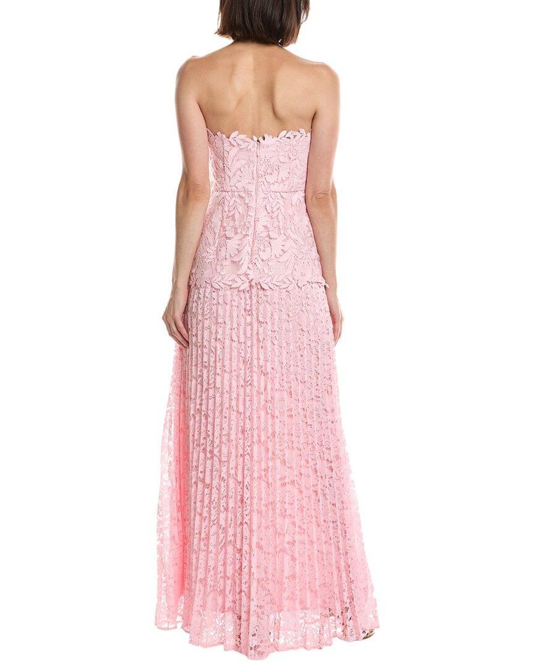 MILLY Pink Norelle Maxi Dress