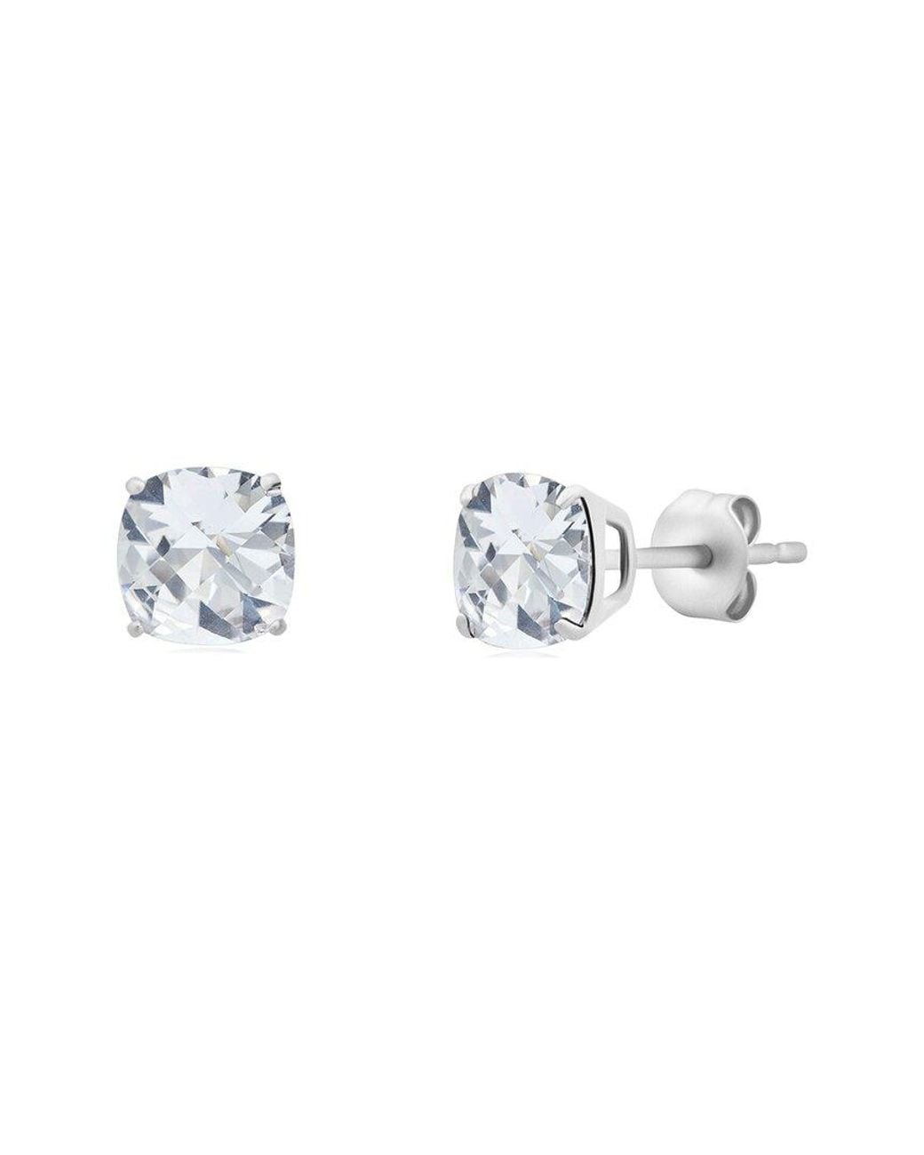 MaxColor Metallic 2.10 Ct. Tw. Lab-Grown Sapphire Studs