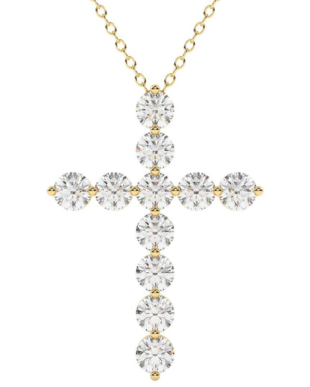 Diamond Select Cuts White 14K 1.00 Ct. Tw. Diamond Pendant Necklace