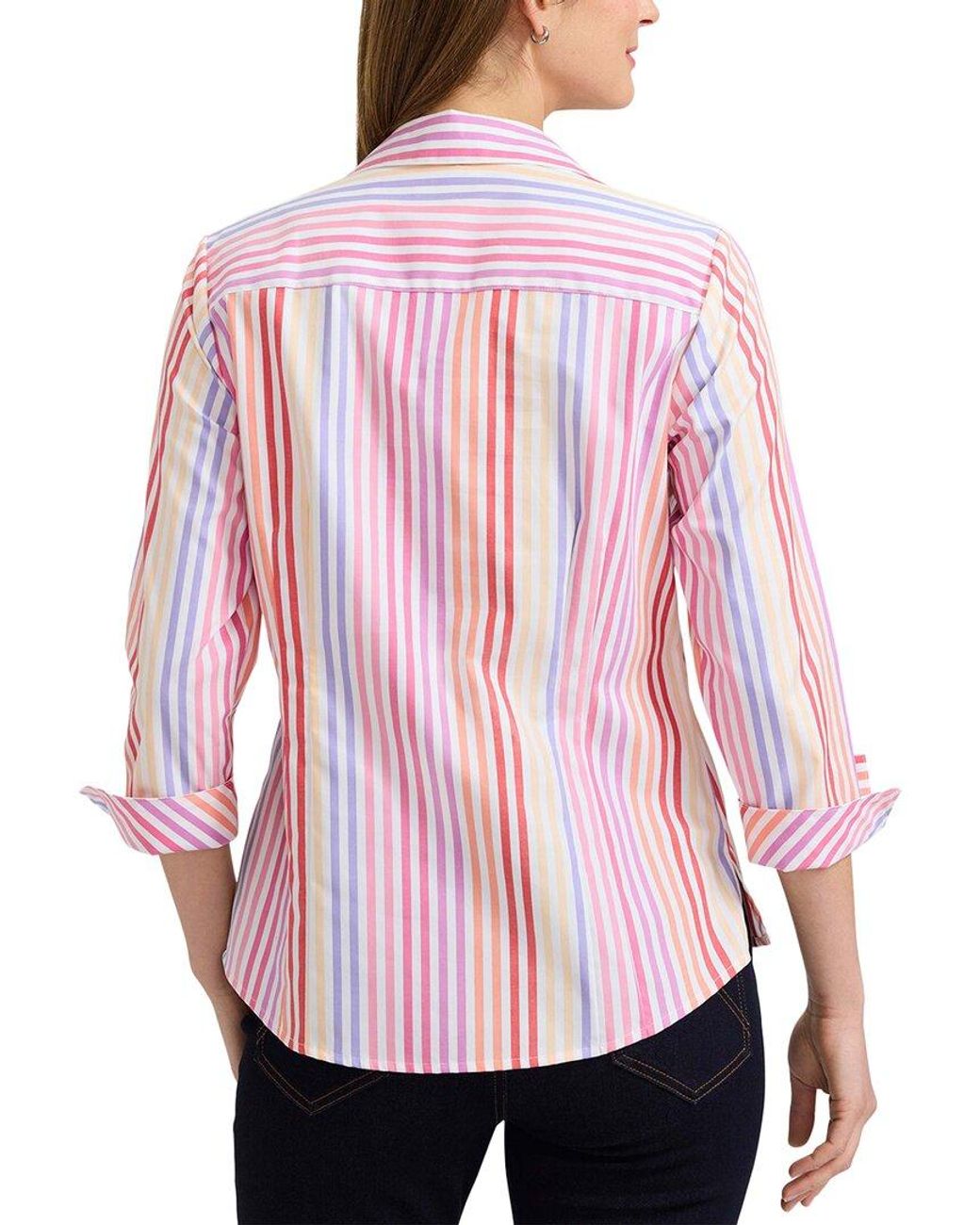 Foxcroft Red Taylor Shirt