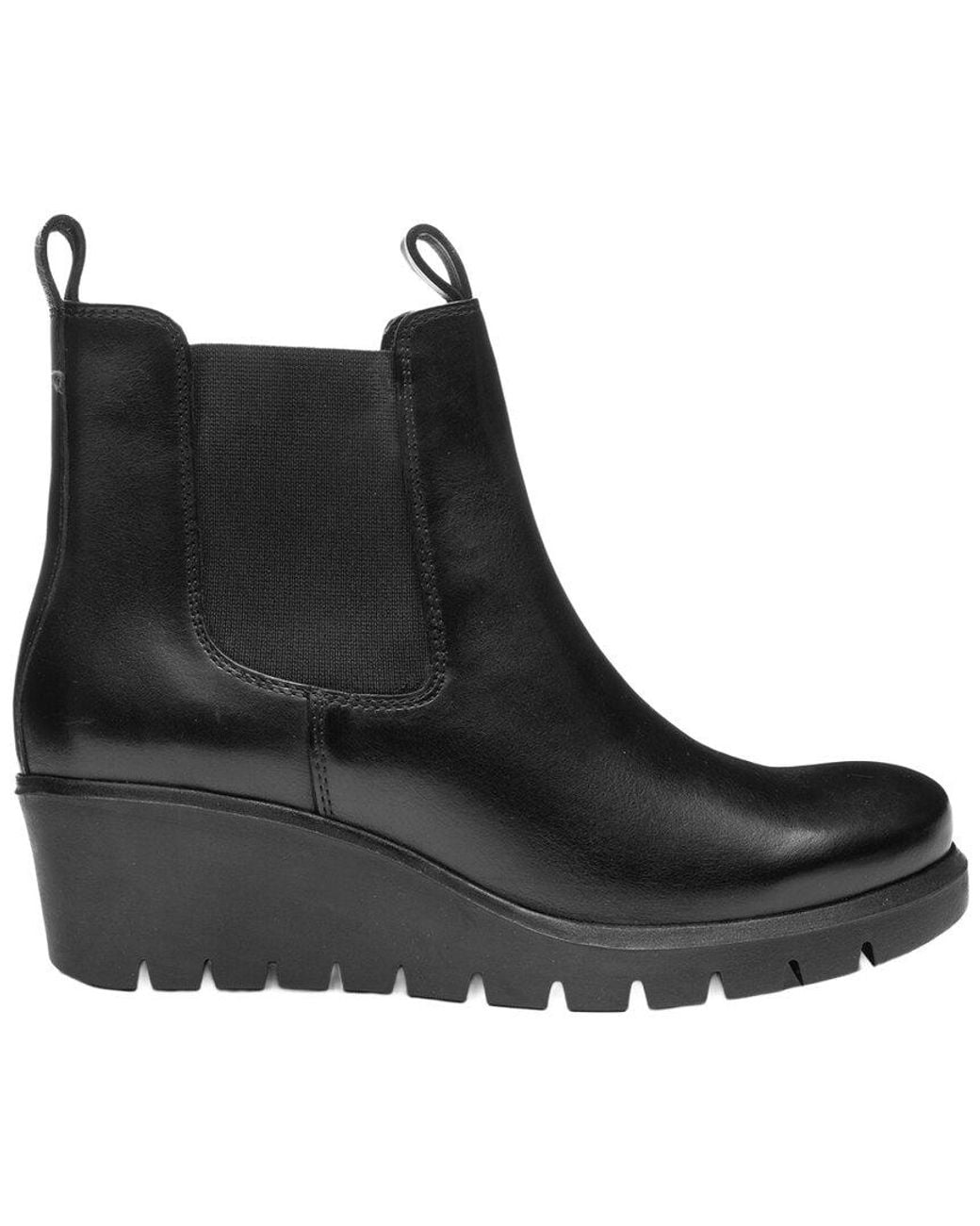 Ara Black Cascade Leather Sneaker
