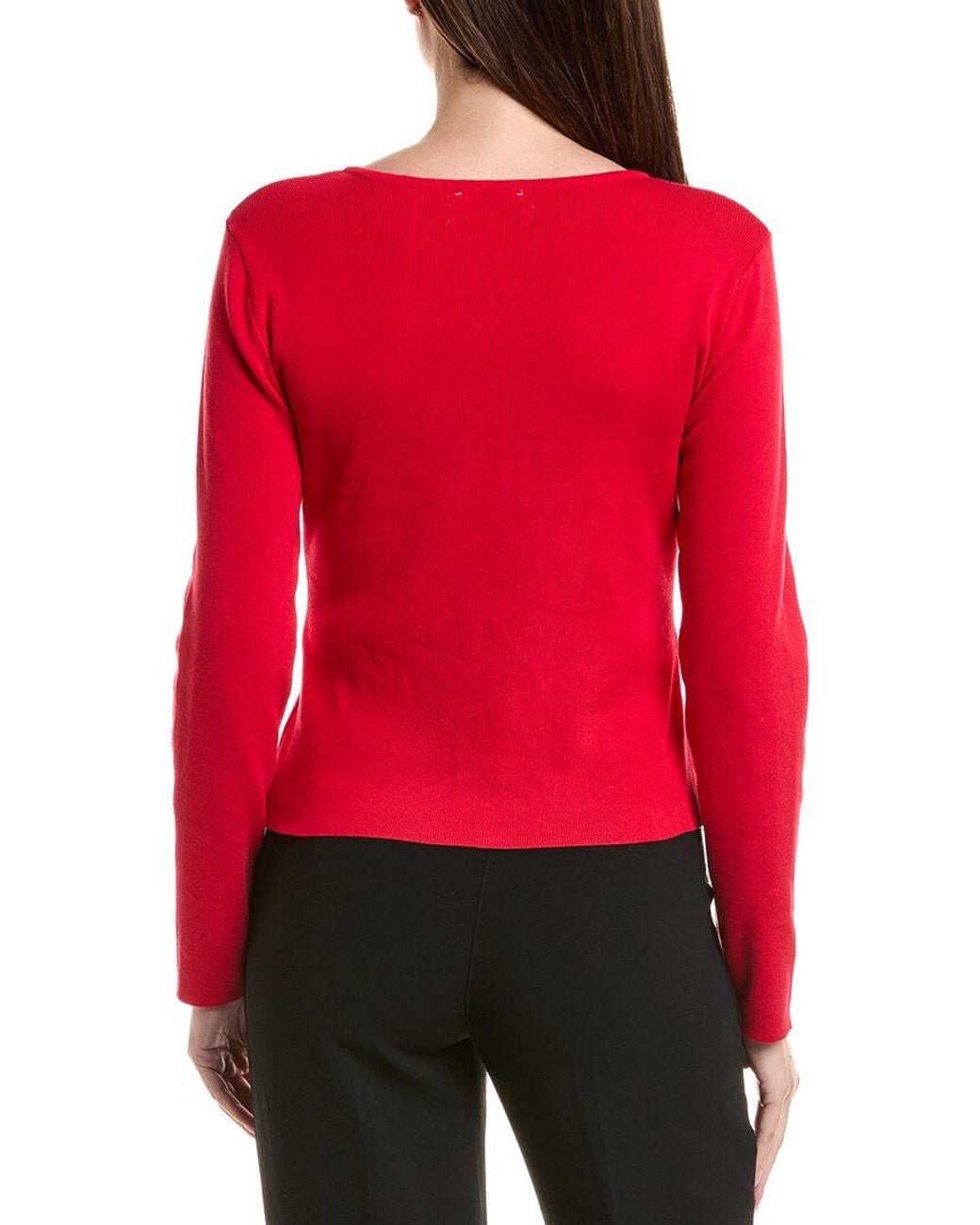 ANNA KAY Red Giorgina Cashmere-Blend Cardigan