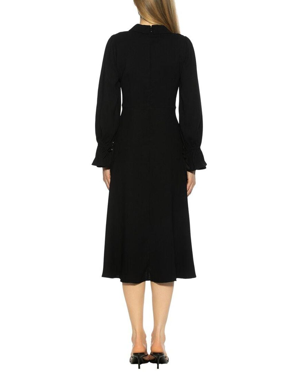 Alexia Admor Black Lana Fit & Flare Dress