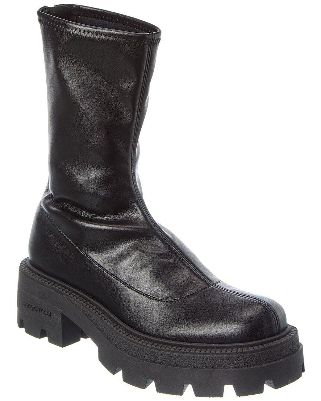 Sergio Rossi Black Milla Leather Boot