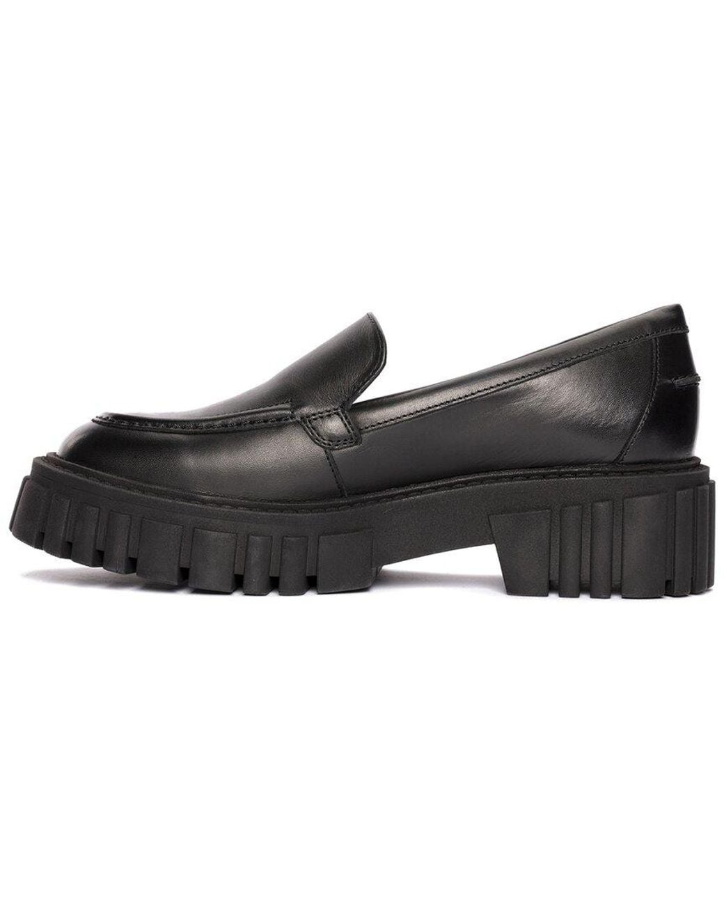 Clarks Black Page Loafer Leather Loafer