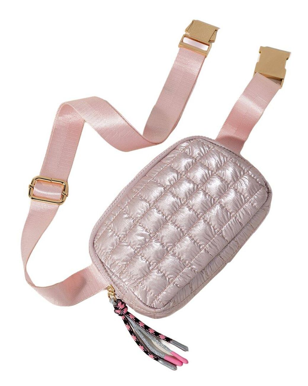 Shiraleah Pink Logan Belt Bag