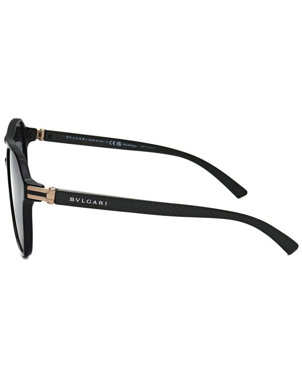 BVLGARI Black Bv7034 57Mm Sunglasses