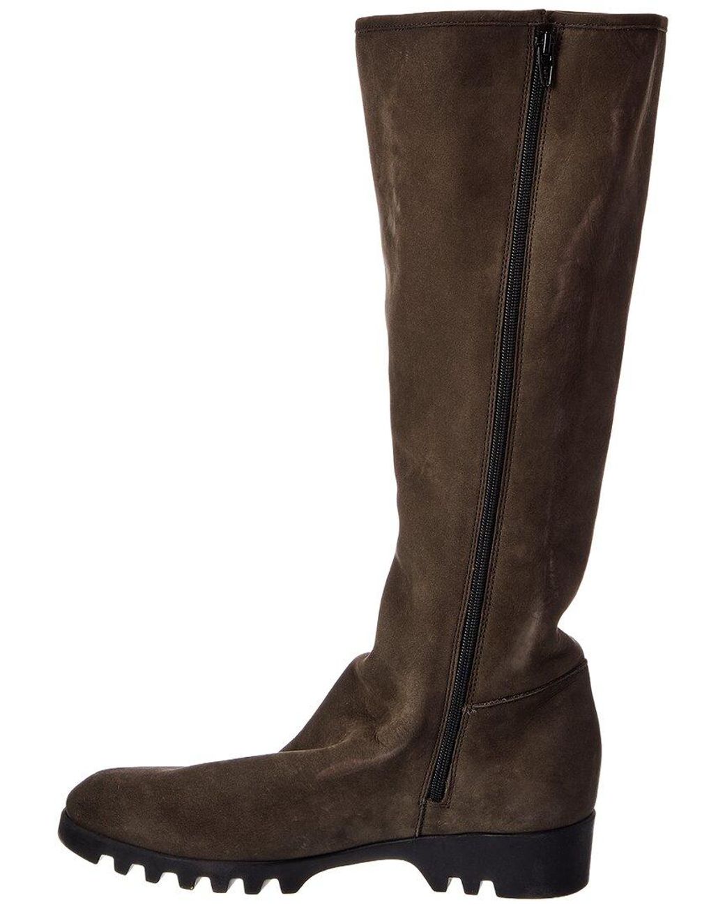 Arche Brown Jimboz Leather Knee-High Boot