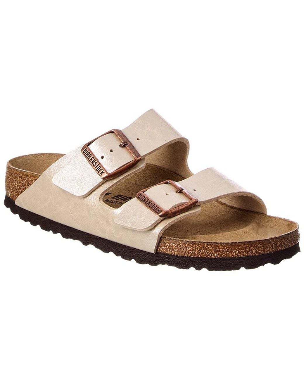 Birkenstock Brown Arizona Narrow Birko Flor Sandal