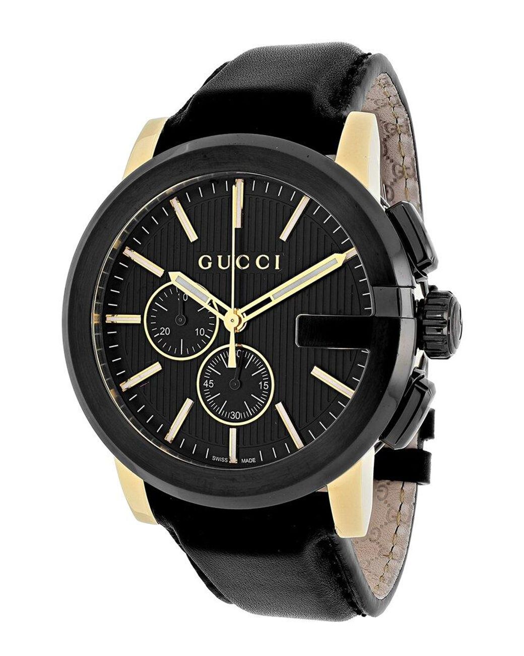 Gucci G-chrono Watch in Black for Men | Lyst
