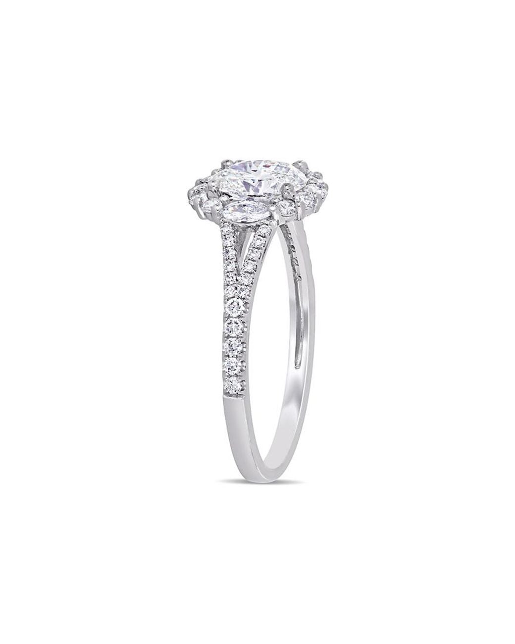 Diamond Select Cuts White 14K 1.13 Ct. Tw. Diamond Ring