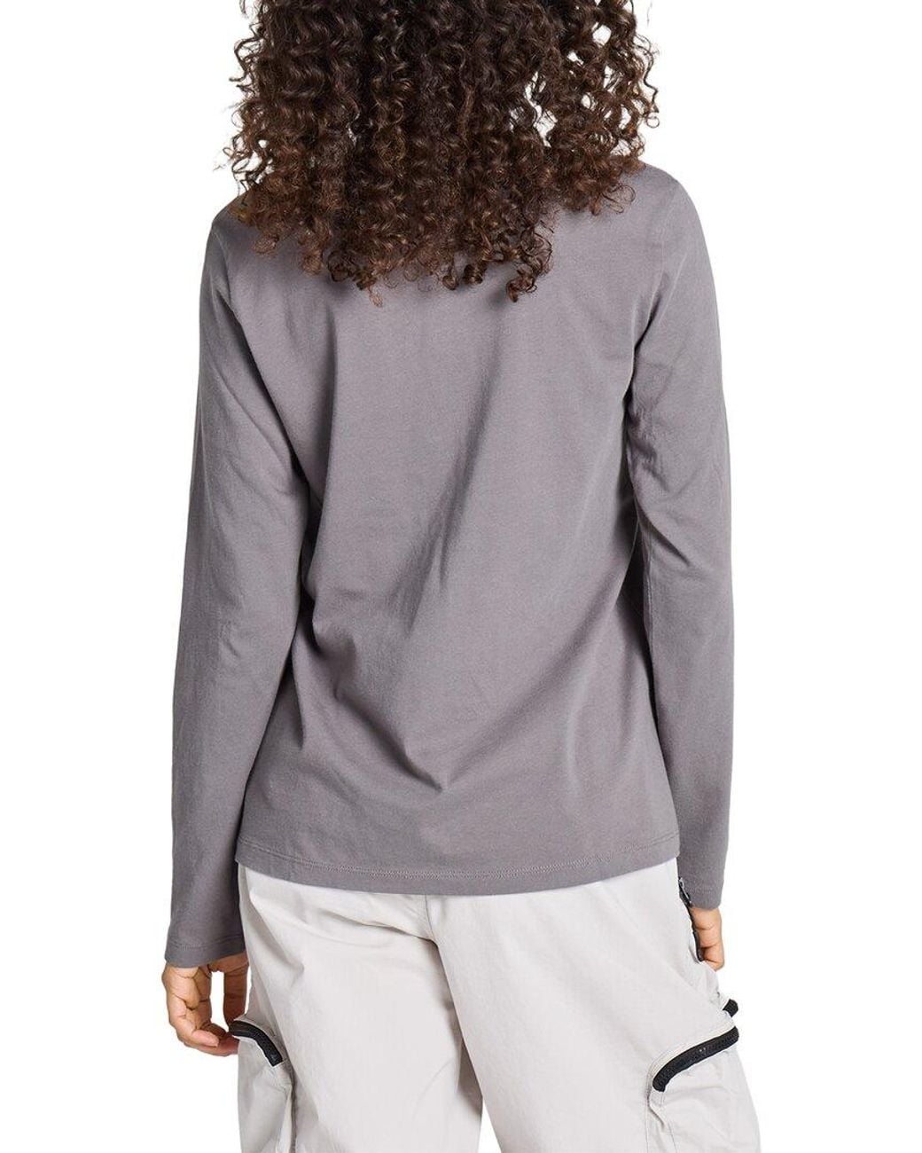 Life Is Good. Gray Crusher V-Neck T-Shirt