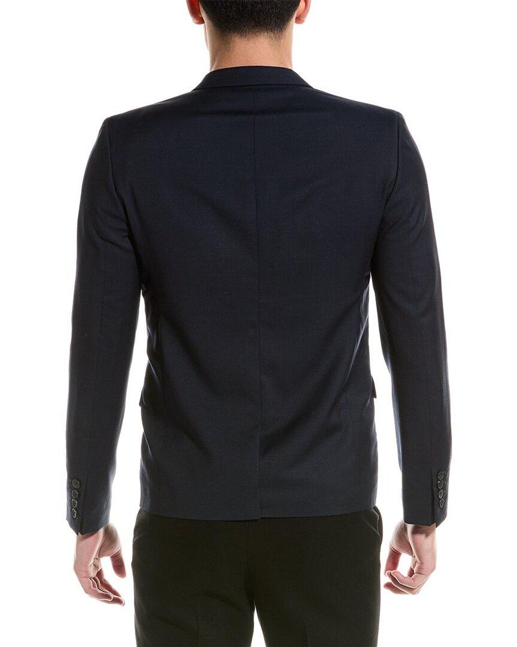 The Kooples Black Wool Suit Jacket for men
