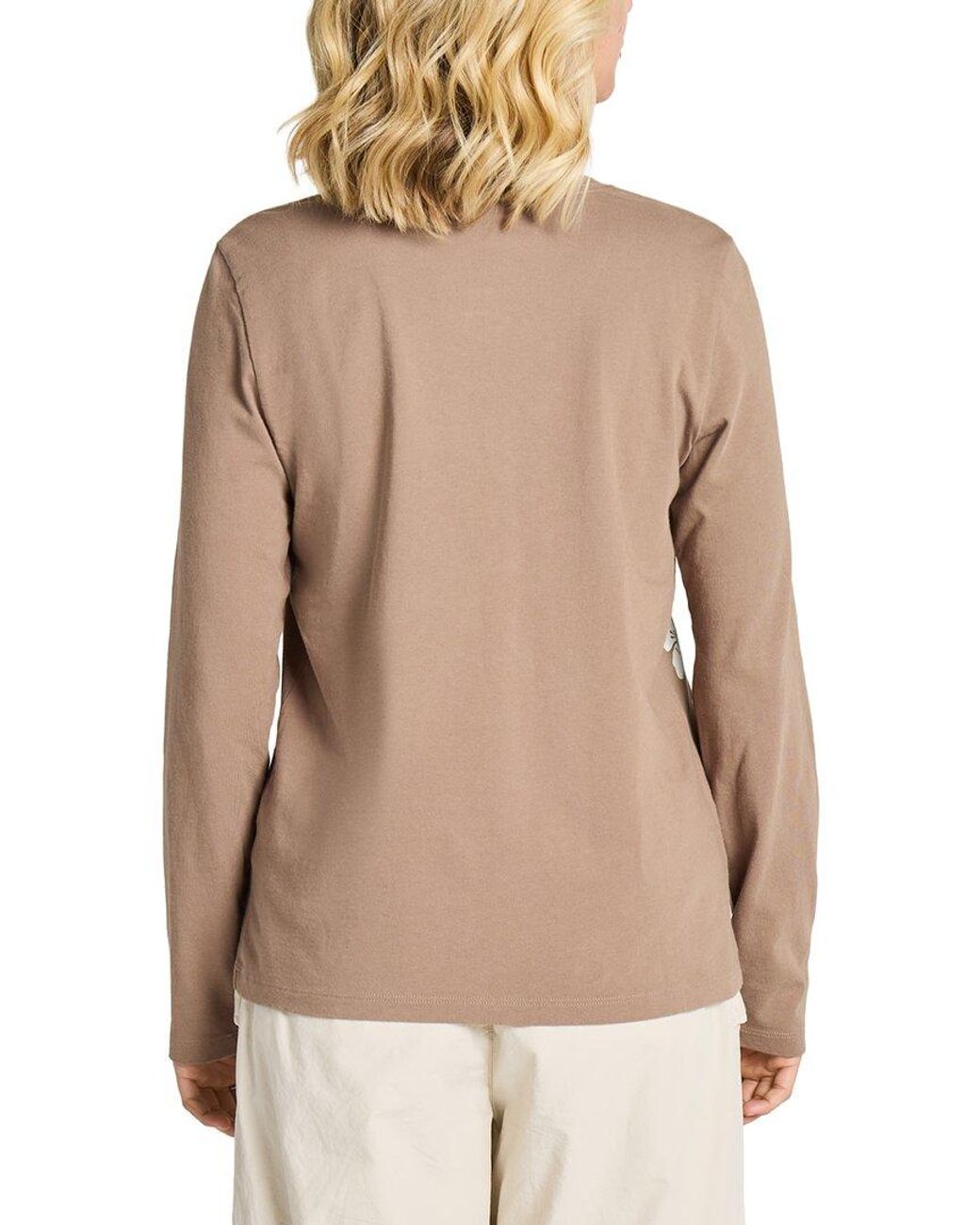 Life Is Good. Natural Crusher V-Neck T-Shirt