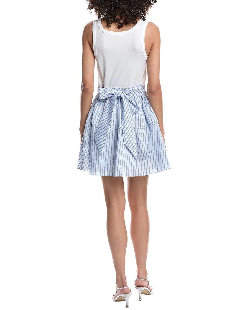 Ramy Brook Blue Moxie Mini Dress
