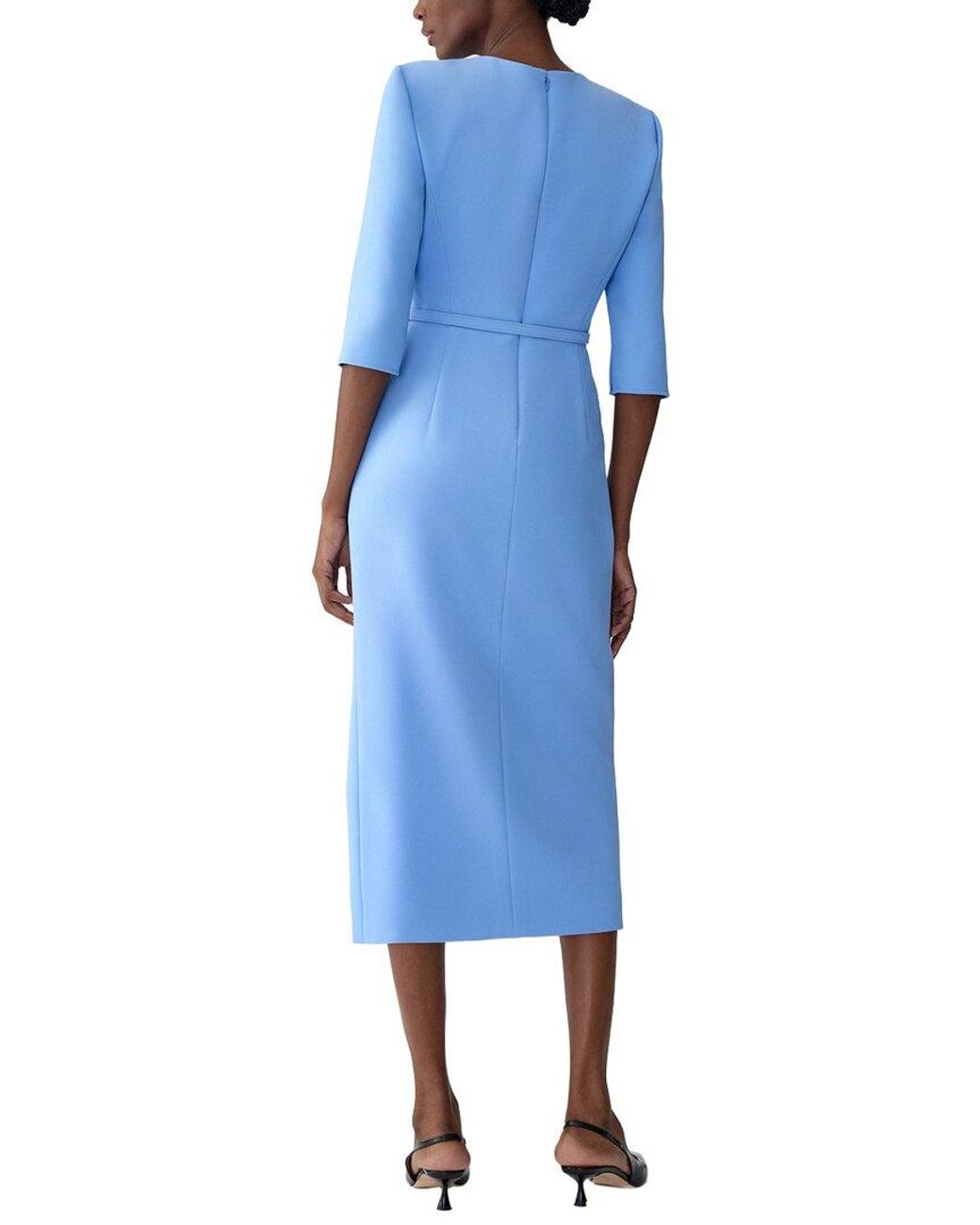 Carolina Herrera Blue Dress