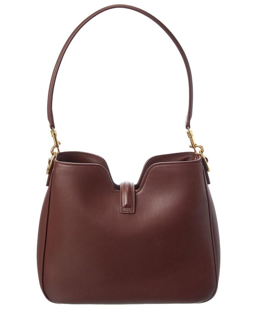 Céline Purple Camille 16 Leather Shoulder Bag
