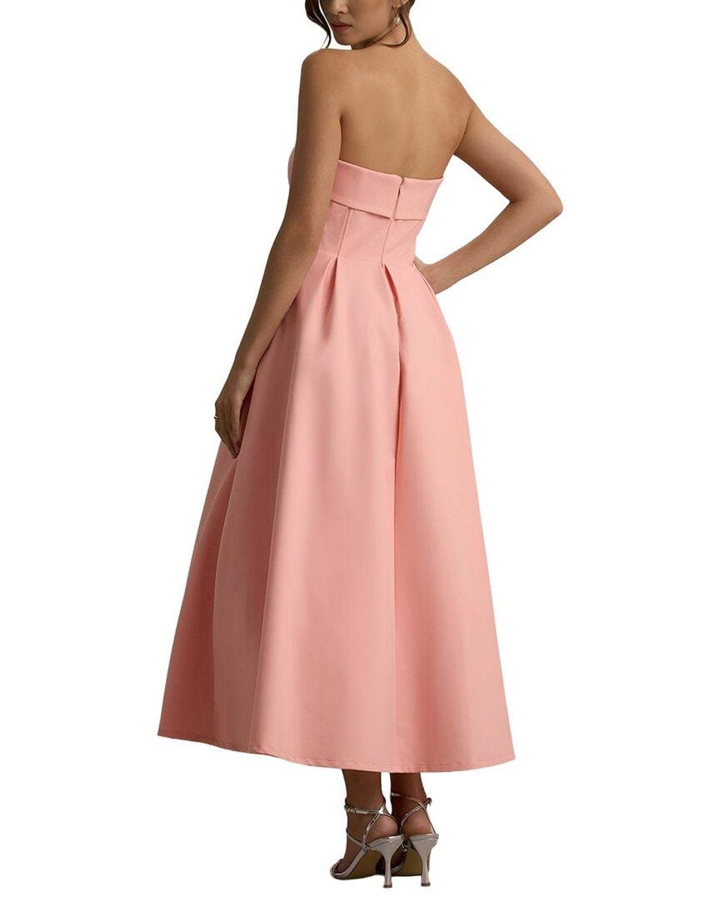 LOEY Pink Midi Dress